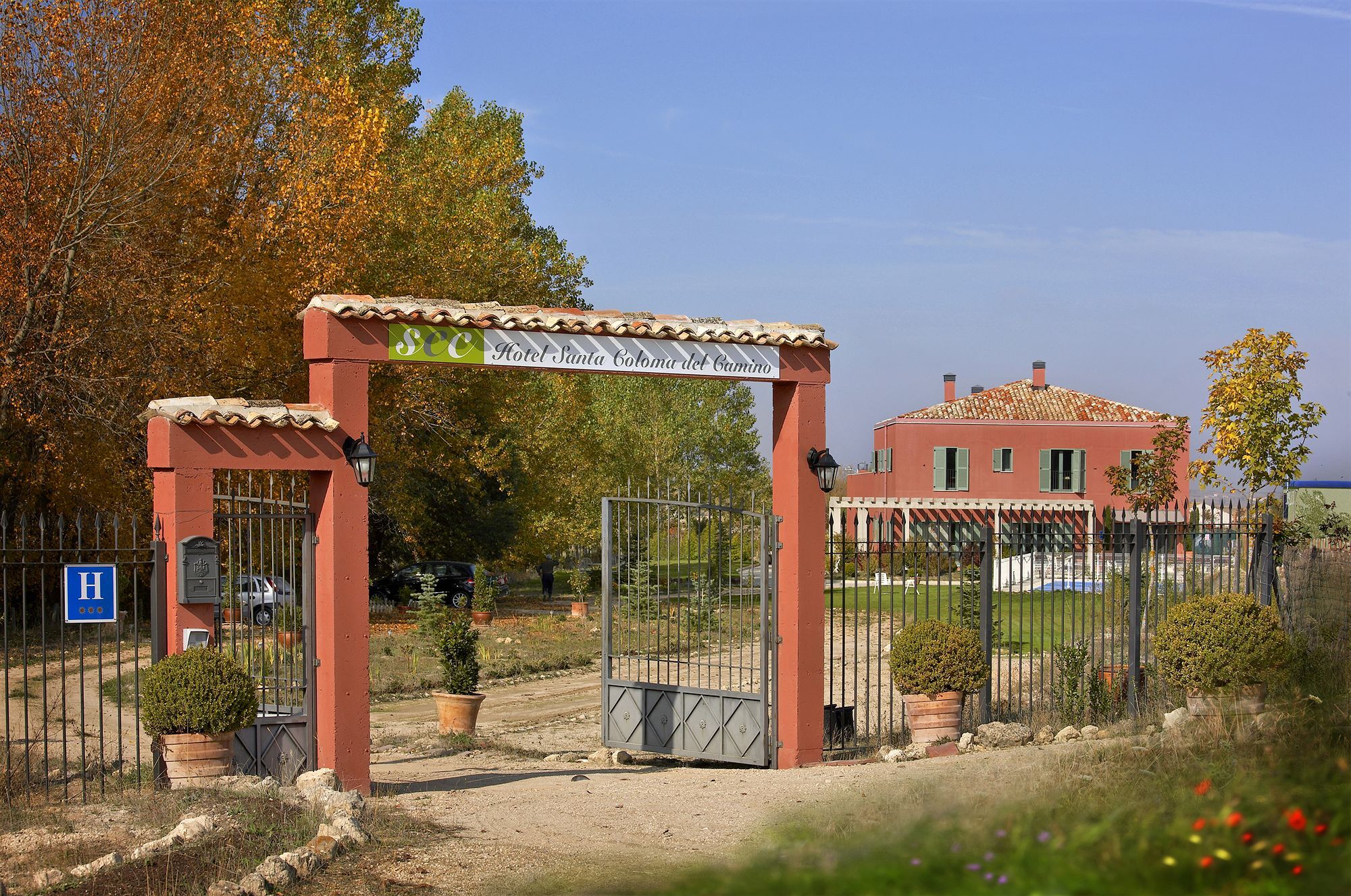 Hotel Santa Coloma Del Camino Olmillos de Sasamón Eksteriør bilde